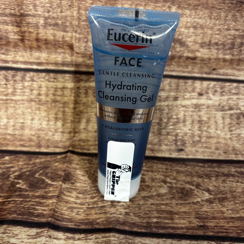 Eucerin Face Gentle Cleansing Hydrating Cleansing Gel Hyaluronic Acid Travel 2.5